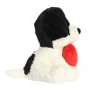 Aurora Small Love You-Fur-Real Dog JUST SAYIN' Witty Stuffed Animal Black 7.5" - 3 of 4