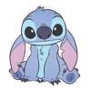 Silver Buffalo Disney Lilo & Stitch Cute Pose Die-Cut Wooden Wall Art | 7 x 8 Inches - 2 of 4