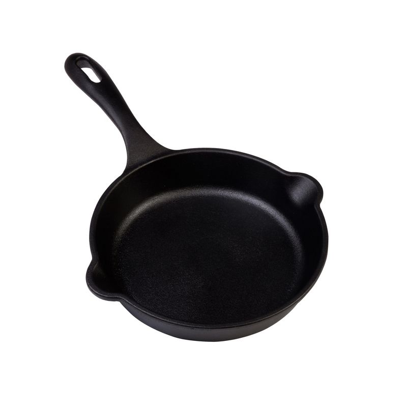 Victoria Small Preseasoned Cast Iron Egg Skillet and Tapas Pan - 6.5", 1 of 12