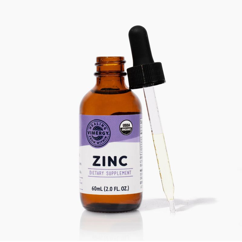Vimergy Organic Liquid Zinc, Trial Size - 30 Servings, 1 of 13