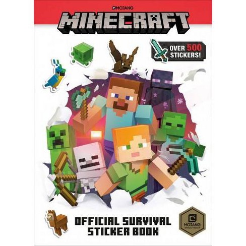 minecraft logo sticker