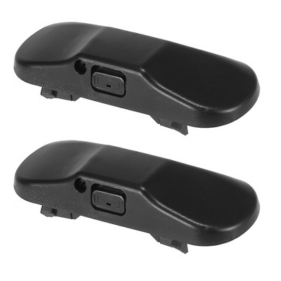 Unique Bargains Windshield Washer Nozzles Spray Jet Left or Right 2KD955986 with Heated for VW Tiguan MK1 2007-2015 Black 2 Pcs