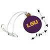 Louisiana State University Primary Logo Mini Small Tiny Wood Christmas Tree Holiday Ornament - 4 of 4