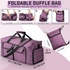 60L Foldable Travel Duffel Bag for Men & Women ¨C Water-Resistant, Light - 4 of 4