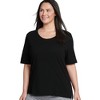 Jockey Women's Everyday Essentials 100% Cotton Short Sleeve Tee - 3 of 4