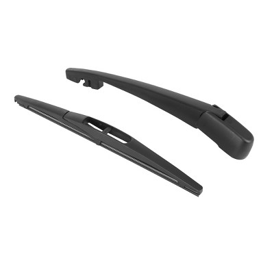 Unique Bargains Car Rear Windshield Wiper Blade Arm Set for Suzuki SX4 2007-2017 Black 10 Inch