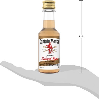 Captain Morgan Spiced Rum - 50ml Plastic Bottle