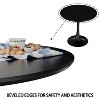 KTMBDW Round Table Modern Tulip Dining Table Round Kitchen Table Mid Century Coffee Table for Living Room, 31.5 inch - 4 of 4
