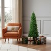 HomeRoots 5' Slender Spruce Christmas Tree - 2 of 4