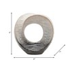 Sagebrook Home Cut-Out Sculpture - Creative Abstract Ceramic Statue For Home or Office Decor - 4 of 4
