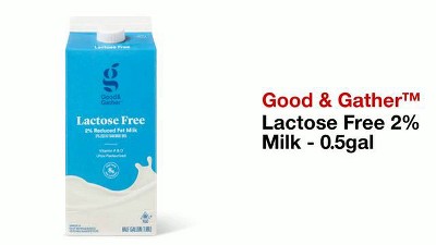 2% Reduced Fat Milk - 0.5gal - Good & Gather™