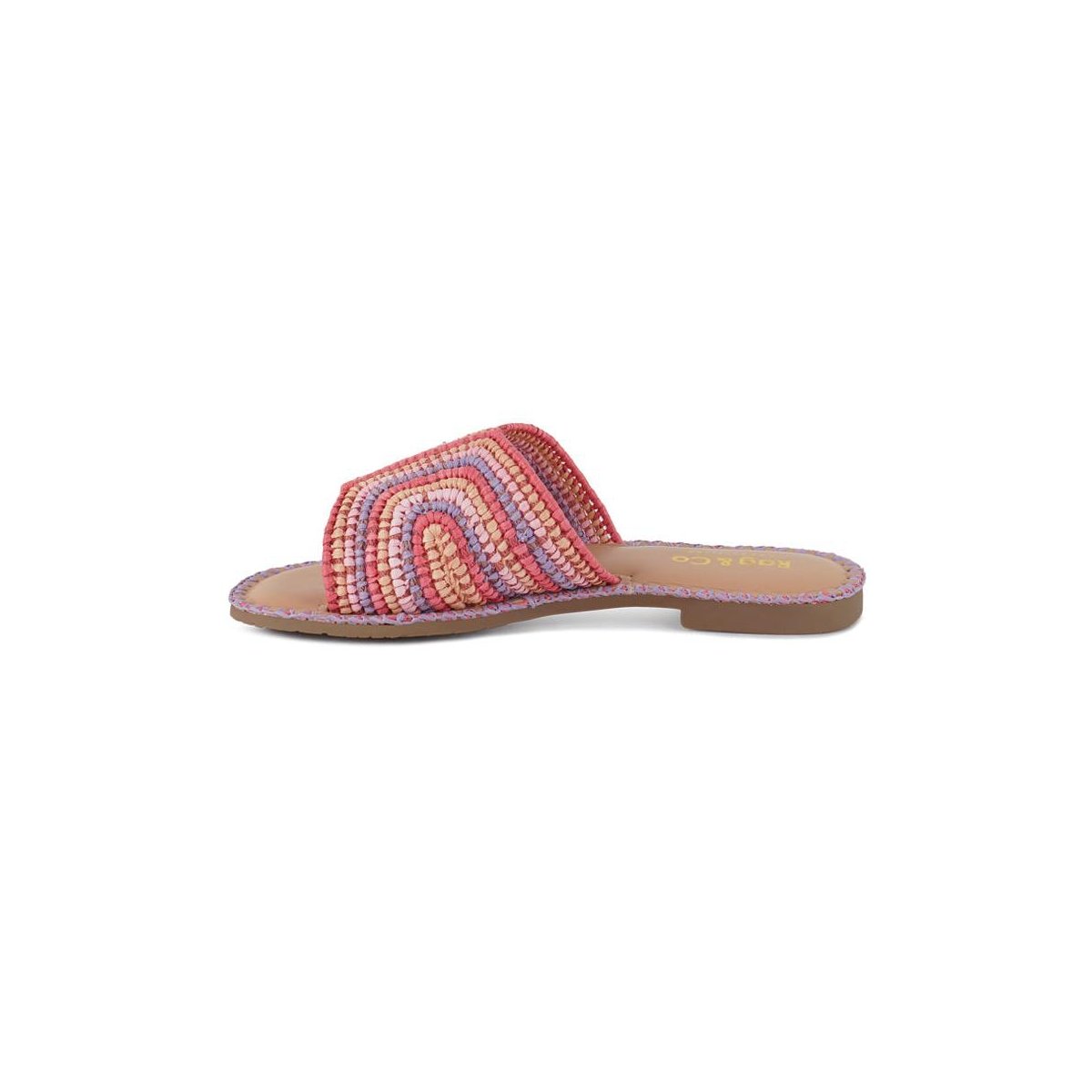 Обувь Rag & Co Womens Kivah Handwoven Raffia Slip-On Flats 8 — фото 6