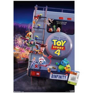 Trends International Disney Pixar Toy Story 4 - Final One Sheet Unframed Wall Poster Prints - 1 of 4
