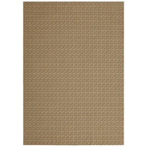 Printed Area Rug, Realistic Braided-Look Textured Rugs, Machine Washable Non-Slip Indoor Carpet for Living Room, Bedroom & Durable Home Decor - 1 of 4