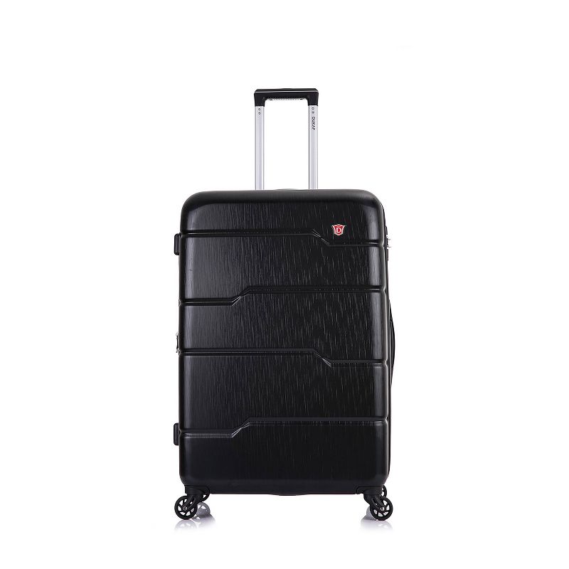 DUKAP Rodez Lightweight Hardside Carry On Spinner Suitcase - Black, 3 of 13