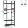 Tribesigns Freestanding Clothes Rack, Small Heavy Duty Closet Organizer Garment Racks - 4 of 4