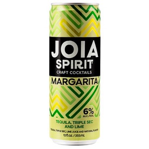 Joia Spirit Sparkling Margarita Cocktail - 355ml Can - 1 of 2