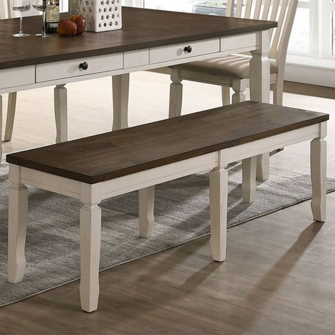 Cream and best sale oak dining table