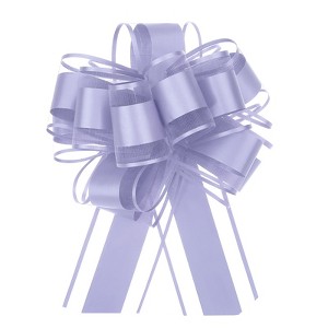 Unique Bargains Large Big Pull Bow Glitter Gift Wrapping Ribbon for Wedding 10 Pcs - 1 of 4