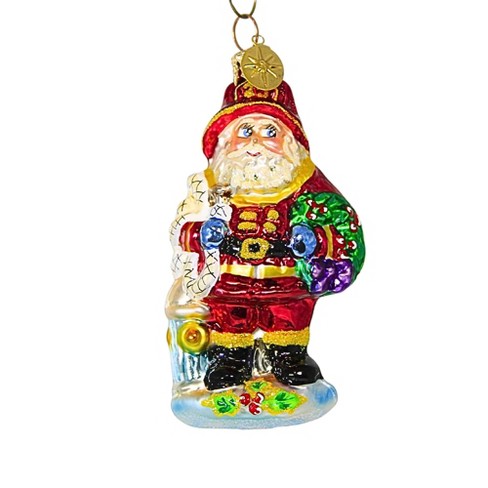 Christopher 2000 Radko Ring shops in the Holiday Santa Ornament