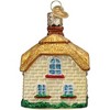 Old World Christmas Blown Glass Ornament for Christmas Tree, English Cottage (with OWC Gift Box) - 4 of 4