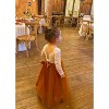 2Bunnies Rose Lace Tulle Sleeve Flower Girl Dress Maxi - 2 of 4