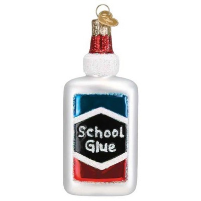 Old World Christmas 3.75 In School Glue Squeeze Bottle Project Tree Ornaments
