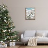 Stupell Industries Sheep on Wintery Hill Black Floater Framed Canvas Wall Art - 2 of 4