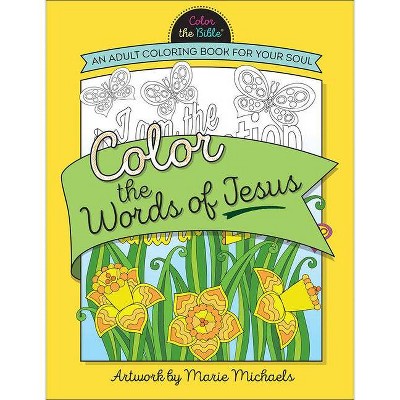 Color the Words of Jesus - (Color the Bible(r)) (Paperback)