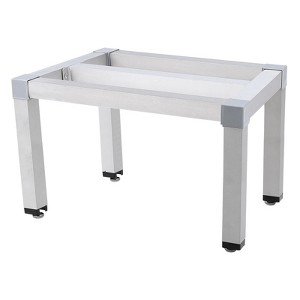 Aluminum Dunnage Rack 1000 LB Capacity, Commercial Storage Shelf with Floor Clearance for Kitchen, Restaurant, Supermarket - 1 of 4