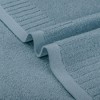 Unique Bargains Bathroom Kitchen Striped Pattern Comfortable Cotton Hand Towels 14" x 30" 2 Pcs - 4 of 4