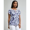 Jones New York Extended Shoulder Pullover Top - 2 of 3