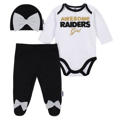 Raiders baby best sale clothes target