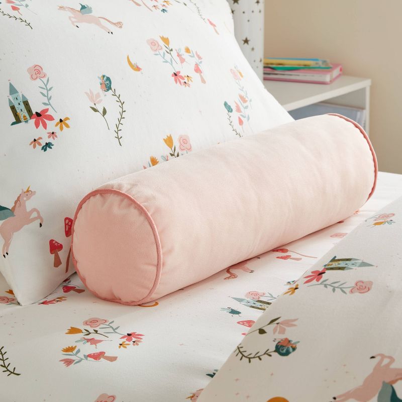 Round Bolster Kids' Pillow - Pillowfort™, 3 of 8