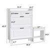 Shoe Cabinet With Shoe Bench - 2 of 4