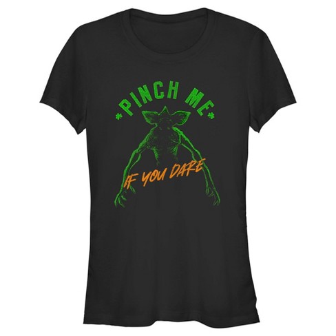 Juniors Womens Stranger Things St. Patrick s Day Demogorgon Pinch