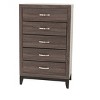 NicBex Vintage Tall Dresser,Farmhouse Dressers with Metal Pulls,Chest of 5 Drawers for Bedroom,Living Room,Dining Room,Hallway - 3 of 4