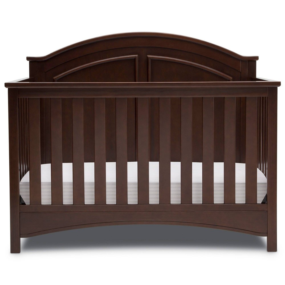 Delta Children Perry 6-in-1 Convertible Crib - Greenguard Gold Certified - Walnut Espresso -  78435718
