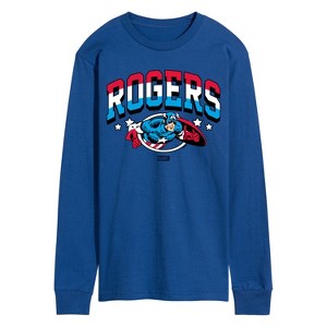 Men's - Marvel - Captain America Rogers Long Sleeve Graphic T-Shirt - 1 of 4