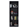 NicBex 71.7" Tall 5-Shelf Storage Cabinet with 2 Doors, Bookcase for Home Office, Living Room, Bedroom, Modern Industrial Style - 2 of 4
