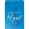 Rico Royal Baritone Saxophone Reeds, Box of 10 Strength 4 - 2 of 2
