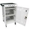 Belatt 31+4 Mobile Charging Cart for Chromebooks, Laptops and Tablets - Mobile Steel Charging Cabinet with Lock, Wheels and Power Strip - 3 of 4