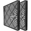 Nispira HE400 True HEPA Filter Replacement with Activated Carbon Infused Advanced Odor Lock For Shark Air Purifier 4 Fan HE401 HE402 HE405, 2 Packs - 2 of 4