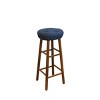 Gripper Non-Slip 14" x 14" Tyson Tufted Barstool Cushions Set of 2 - 3 of 3