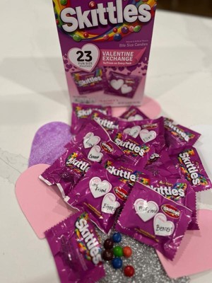 Skittles Wild Berry Chewy Candy Valentines Candy Box - 3.5 oz