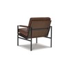 Signature Design by Ashley Contemporary Puckman Accent Chair Brown/Silver Finish - 4 of 4