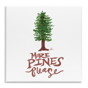 Stupell Industries More Pines Please Wall Plaque Art - 1 of 4