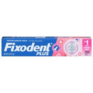Fixodent Neutral Flavor Denture Adhesive Cream 2 oz - 1 of 4