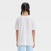 Girls' Hello Kitty Tokyo Speed Oversized Short Sleeve Graphic T-Shirt - Ivory - 3 of 4