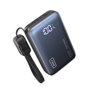 INIU Pocket Pro 45W 10000 Powerbank - Black - 1 of 4